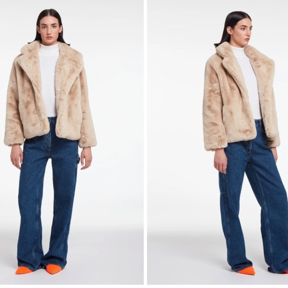 APPARIS Faux Fur Coat. - Picture 1 of 5
